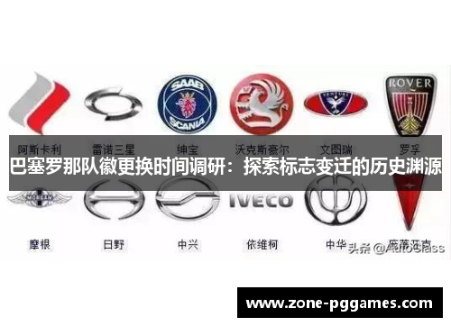 巴塞罗那队徽更换时间调研：探索标志变迁的历史渊源